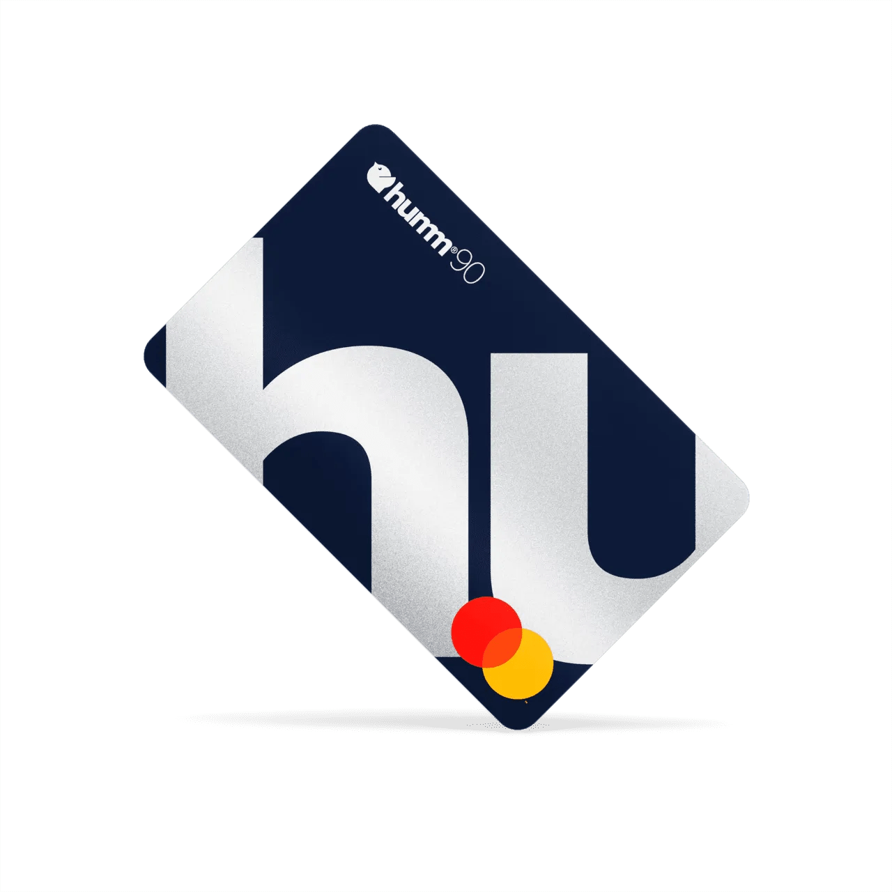 A card with the word hu on it.