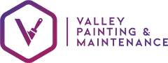 Valley painting & maintenance logo.